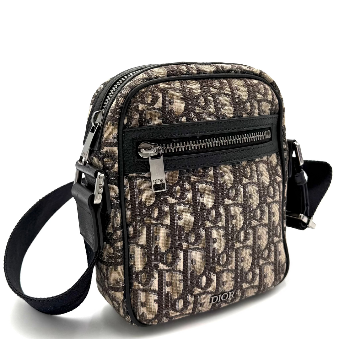 Oblique Messenger Crossbody Pouch