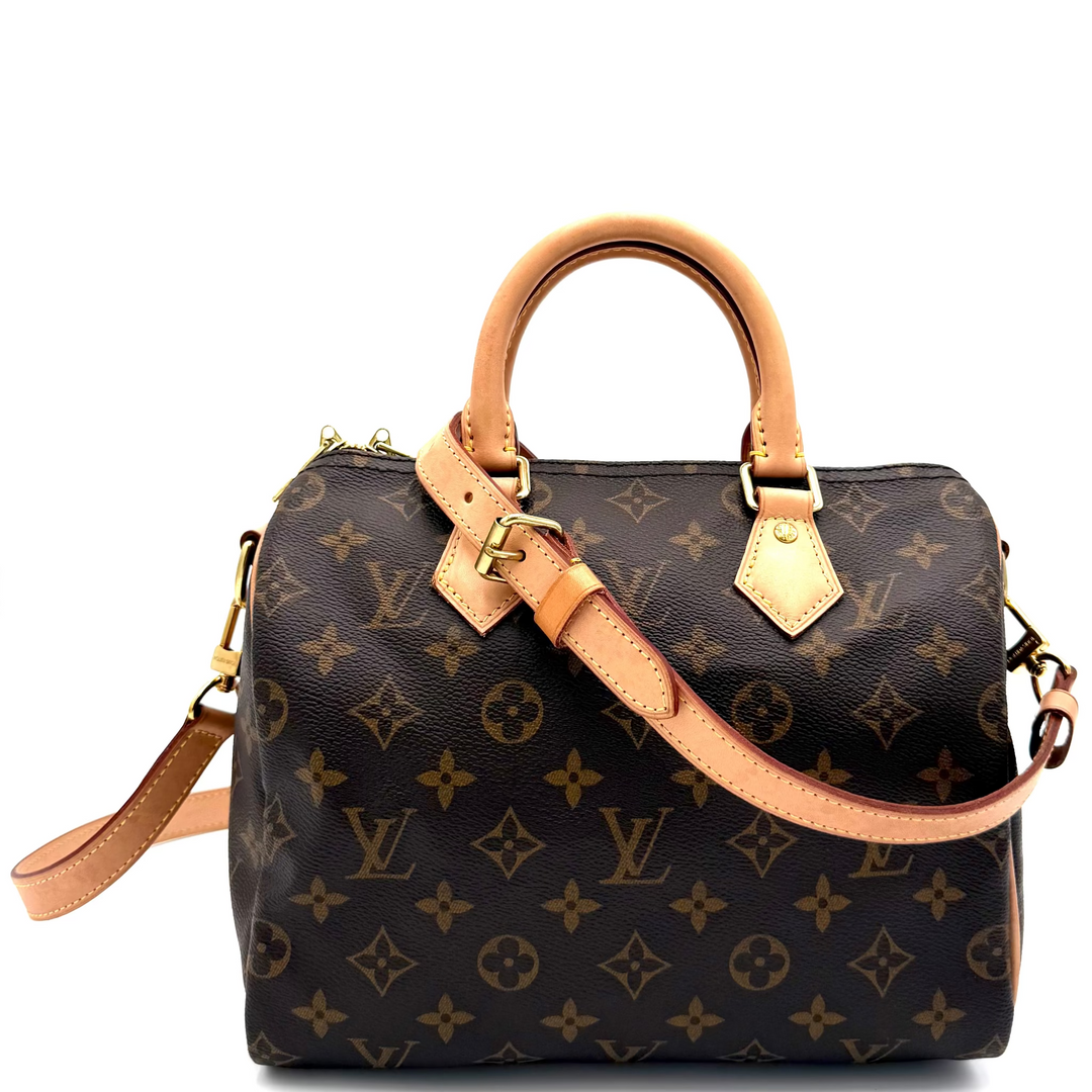 Speedy 25 Bandoulière Monogram Canvas Bag