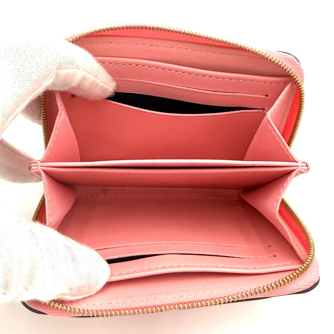 Sunrise Monogram Vernis Zippy Coin Wallet