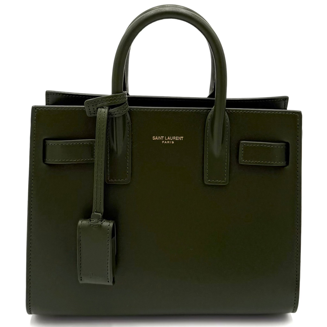 YSL Supple Sac de Jour Nano Leather Bag