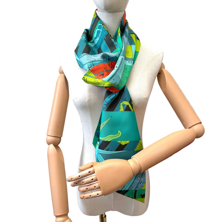 Astrologie Nouvelle Silk Maxi Twilly