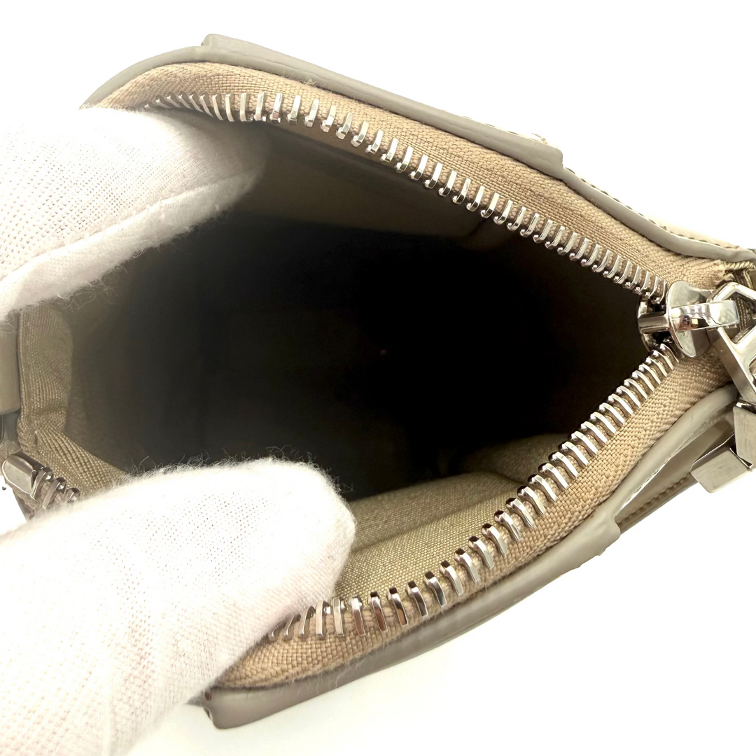 Mini Antigona Vertical Leather Crossbody Bag