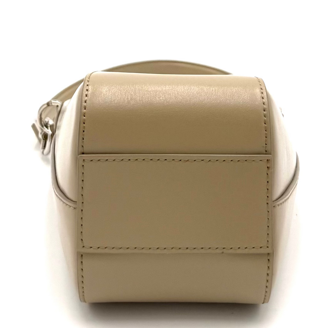 Mini Antigona Vertical Leather Crossbody Bag
