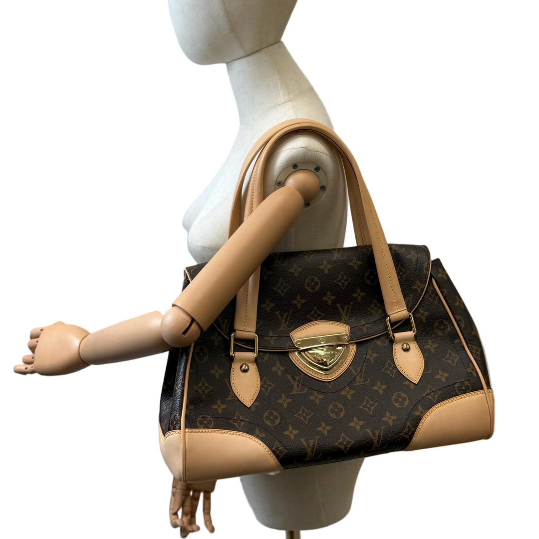 Beverly GM Monogram Canvas Bag