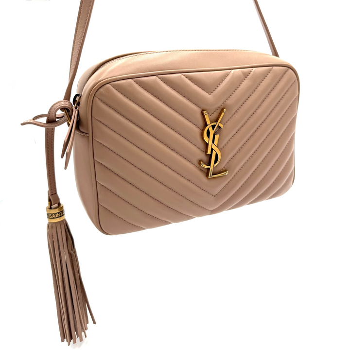 Small Lou Grain de Poudre Crossbody Bag