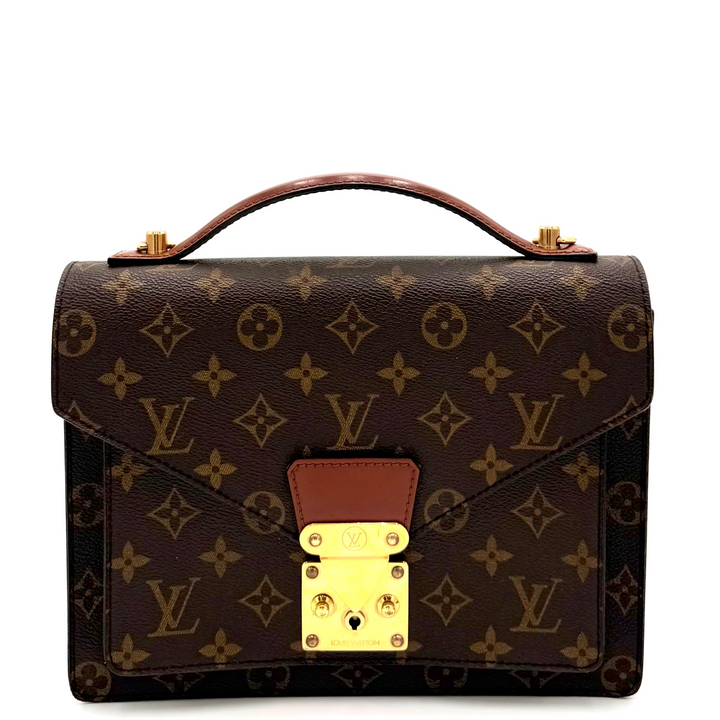 Vintage Monogram Canvas Monceau 26 Crossbody Bag