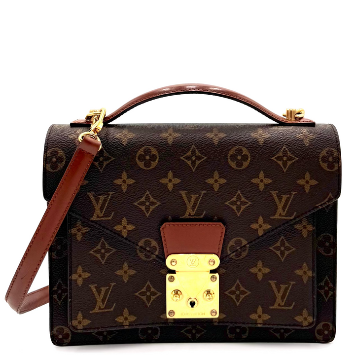 Vintage Monogram Canvas Monceau 26 Crossbody Bag