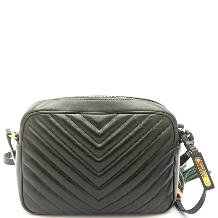 Small Lou Matelasse Calfskin Leather Bag