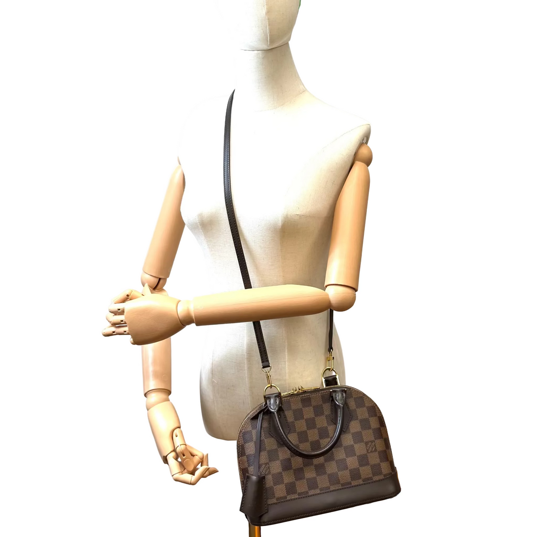 Damier Ebene Alma BB Crossbody Bag