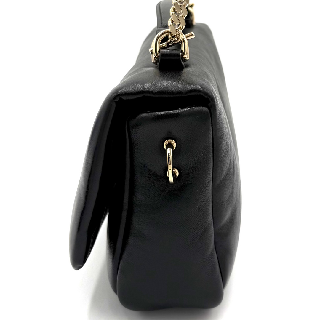 Black GG Milano Top Handle Bag