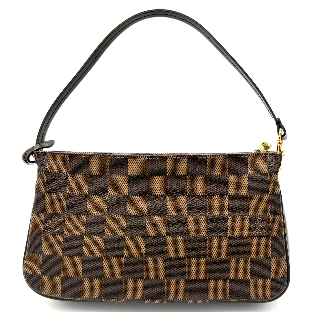 Navona Damier Ebene Canvas Pochette