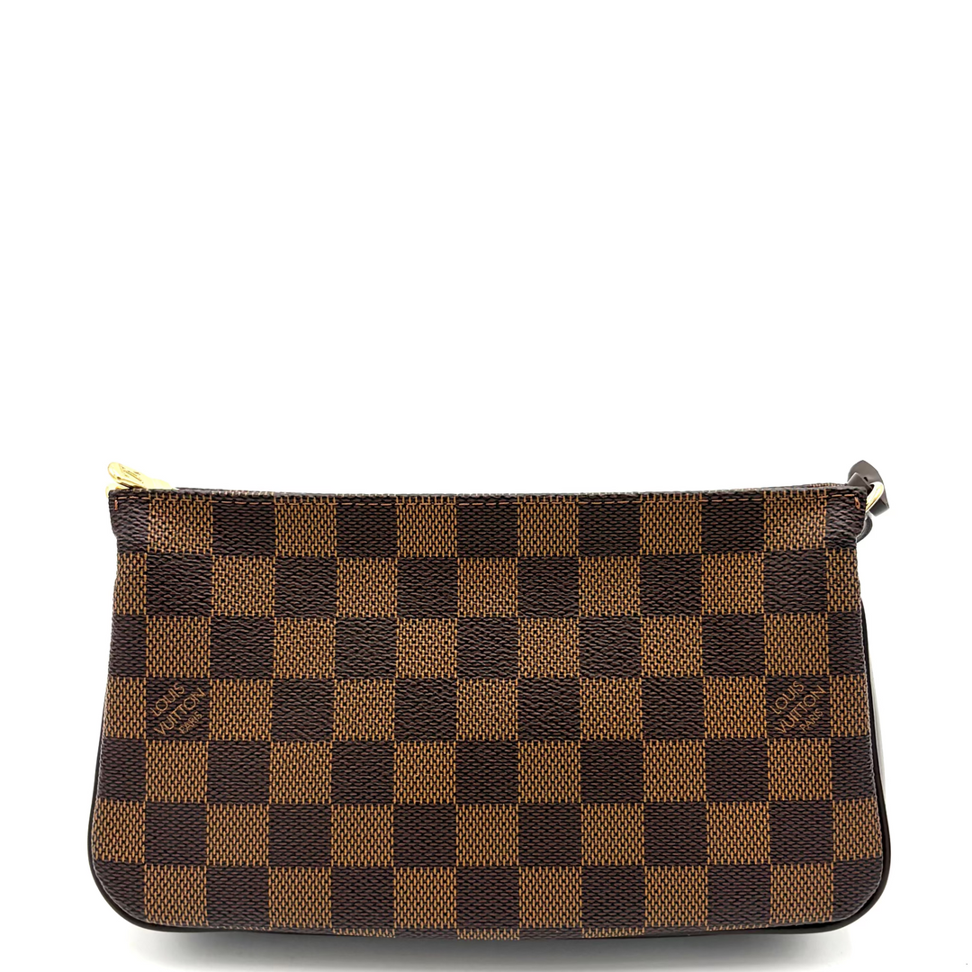 Navona Damier Ebene Canvas Pochette