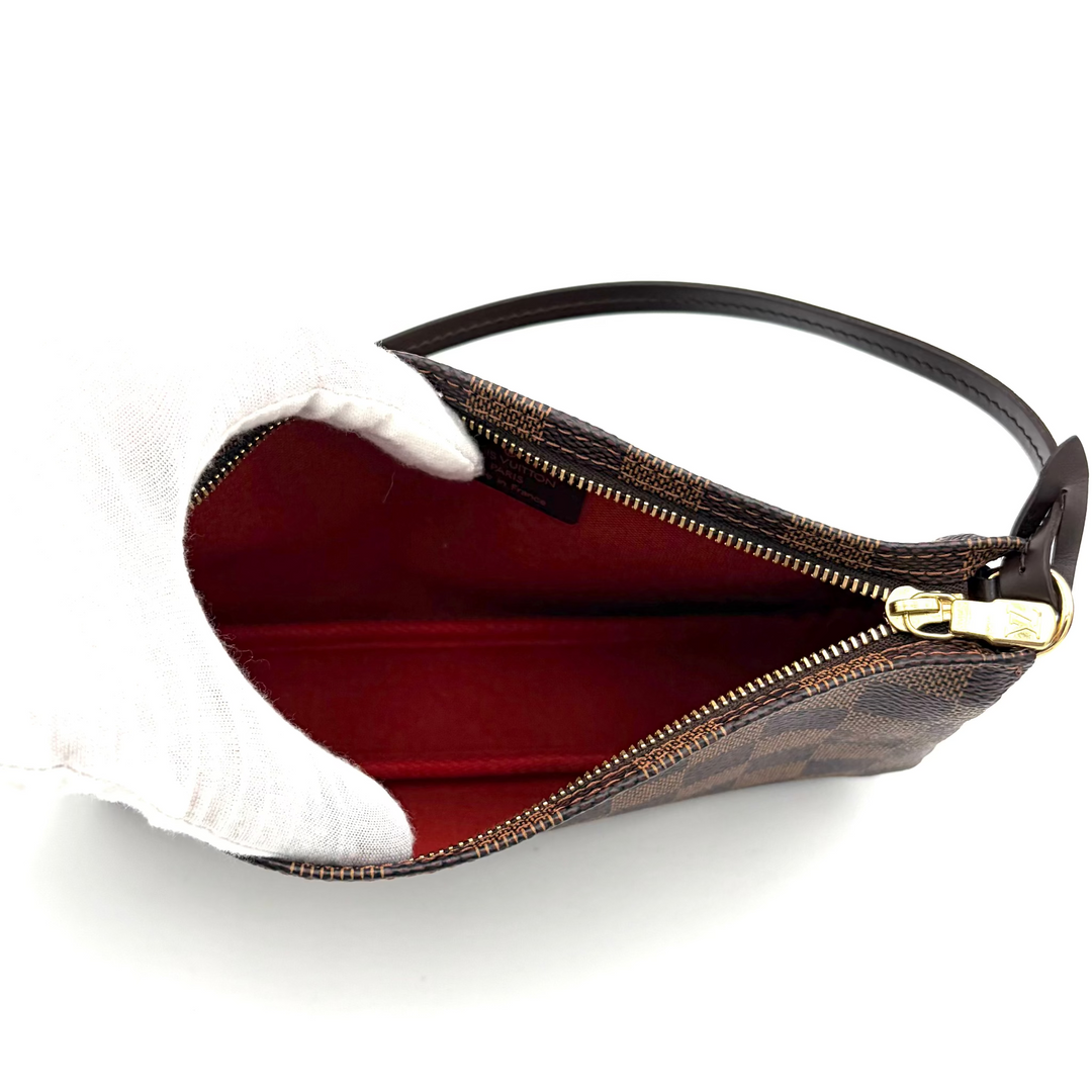 Navona Damier Ebene Canvas Pochette