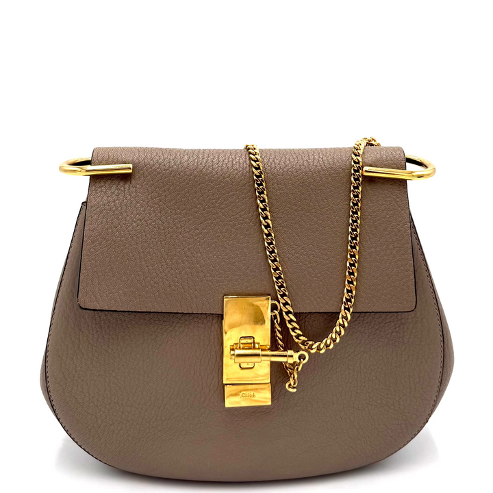 Drew Medium Textured Leather Bag