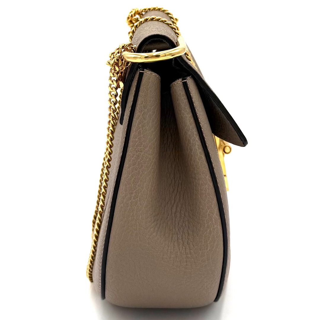 Drew Medium Textured Leather Bag