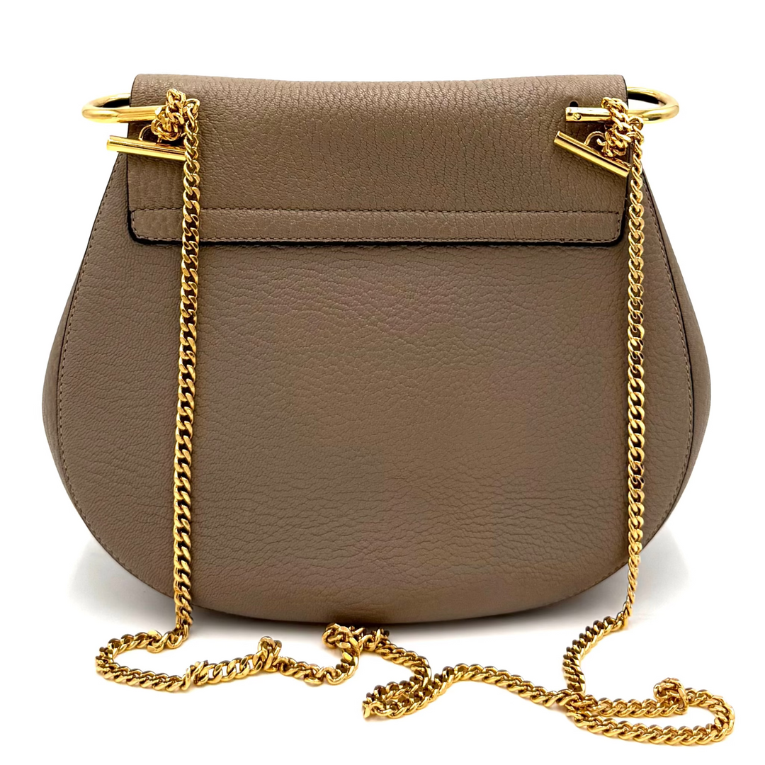 Drew Medium Textured Leather Bag