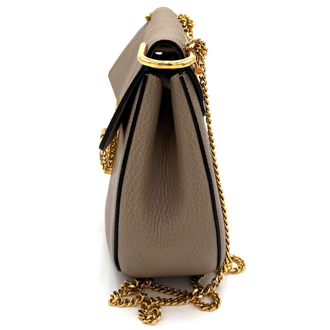 Drew Medium Textured Leather Bag