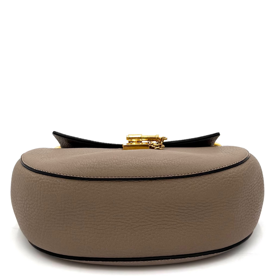 Drew Medium Textured Leather Bag