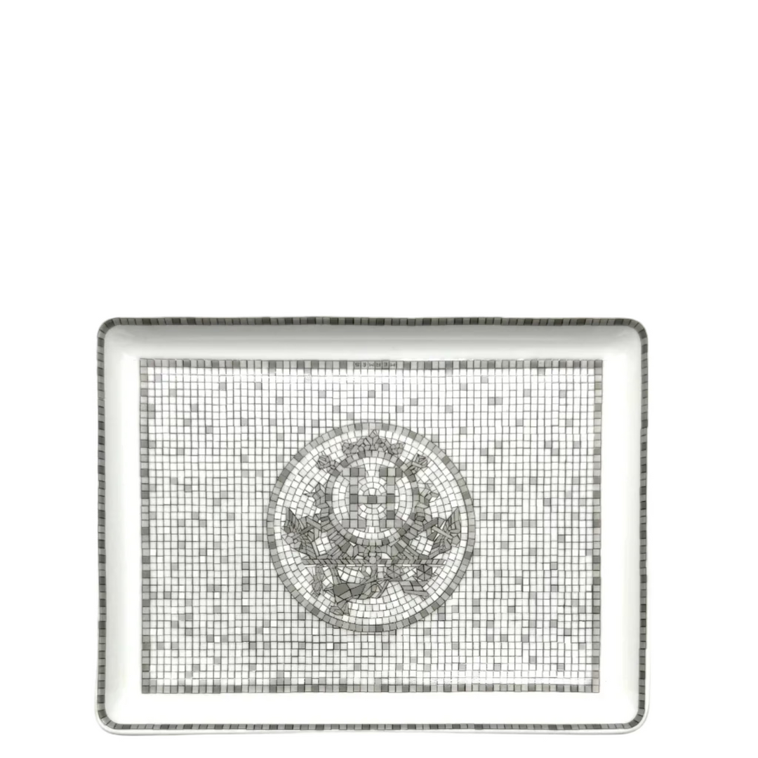 Mosaique au 24 Small Platinum Tray