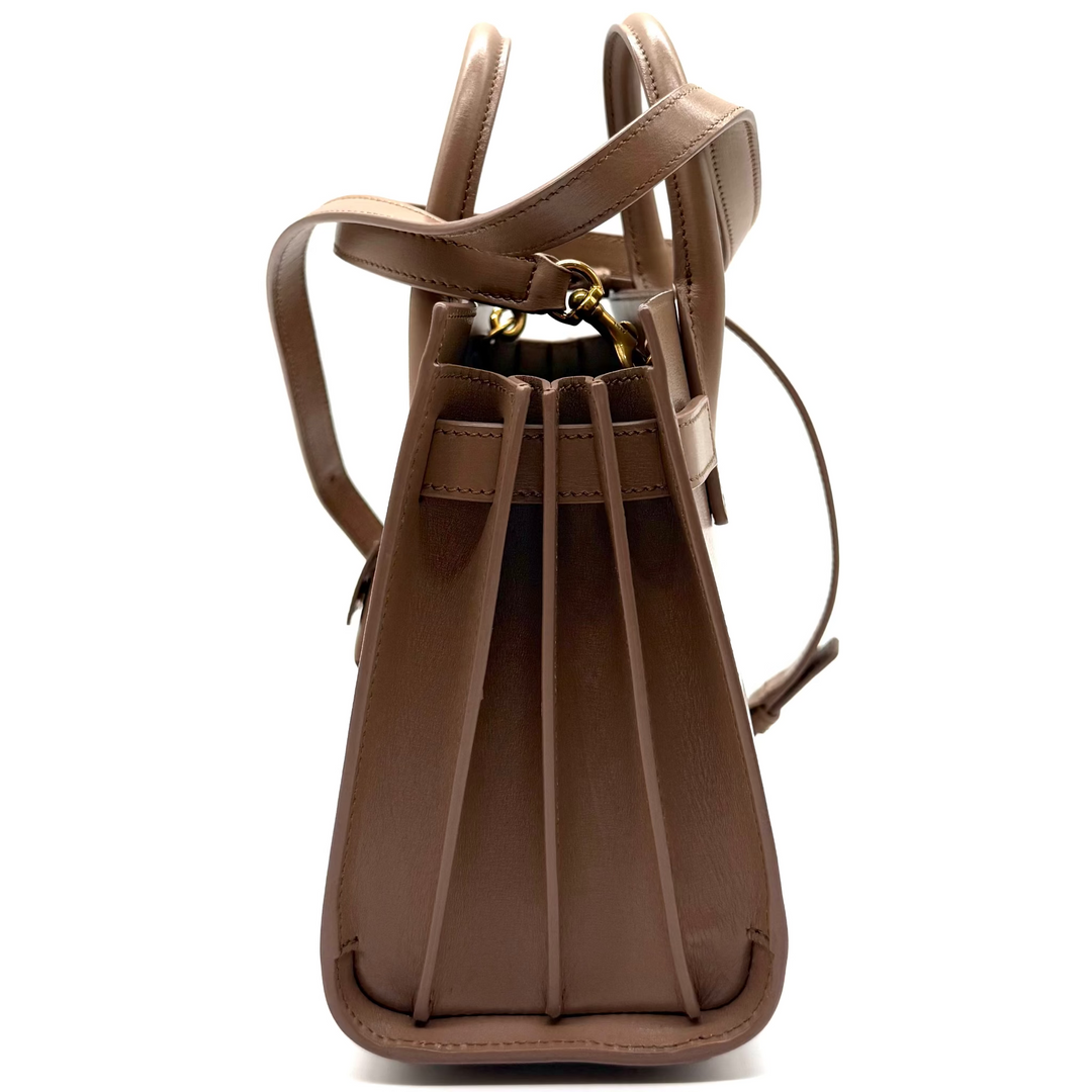 Sac de Jour Nano Calfskin Leather Bag