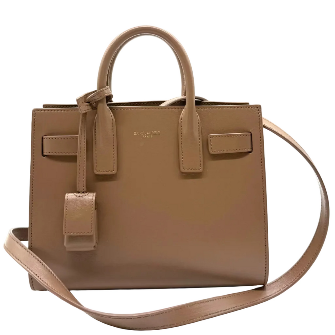 Sac de Jour Nano Calfskin Leather Bag