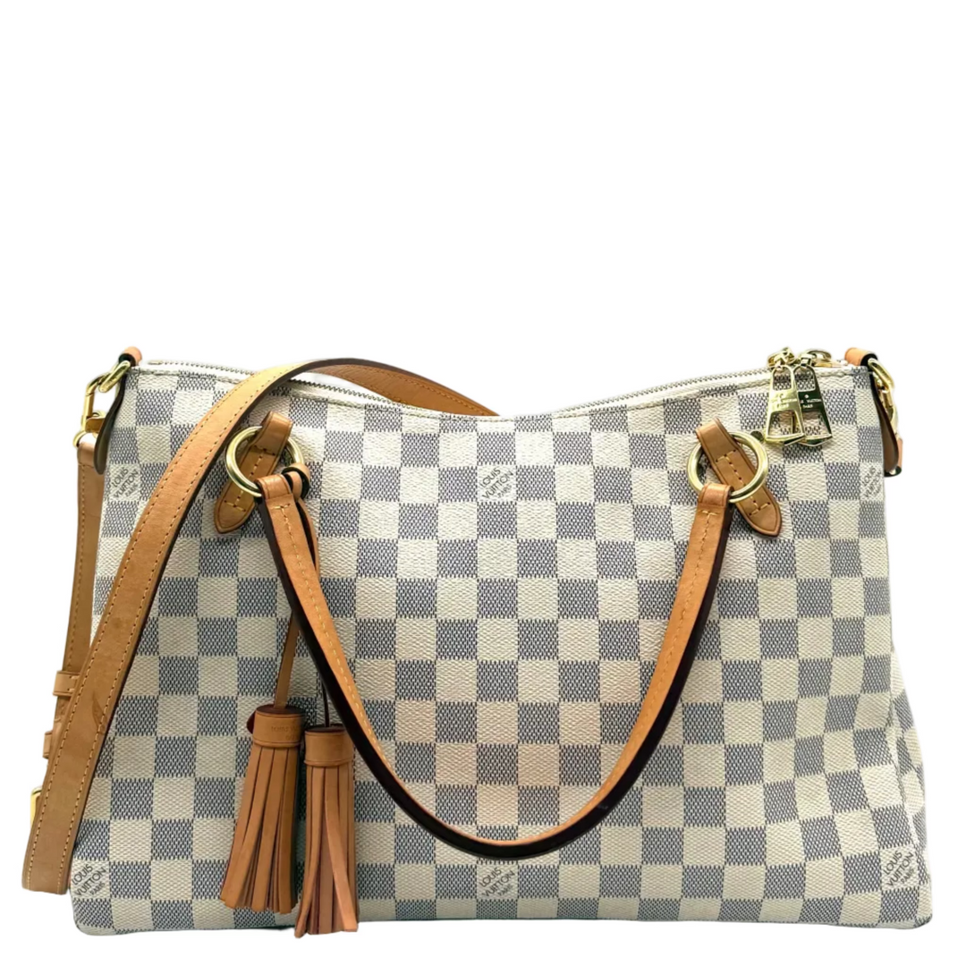 Damier Azur Lymington Canvas Bag