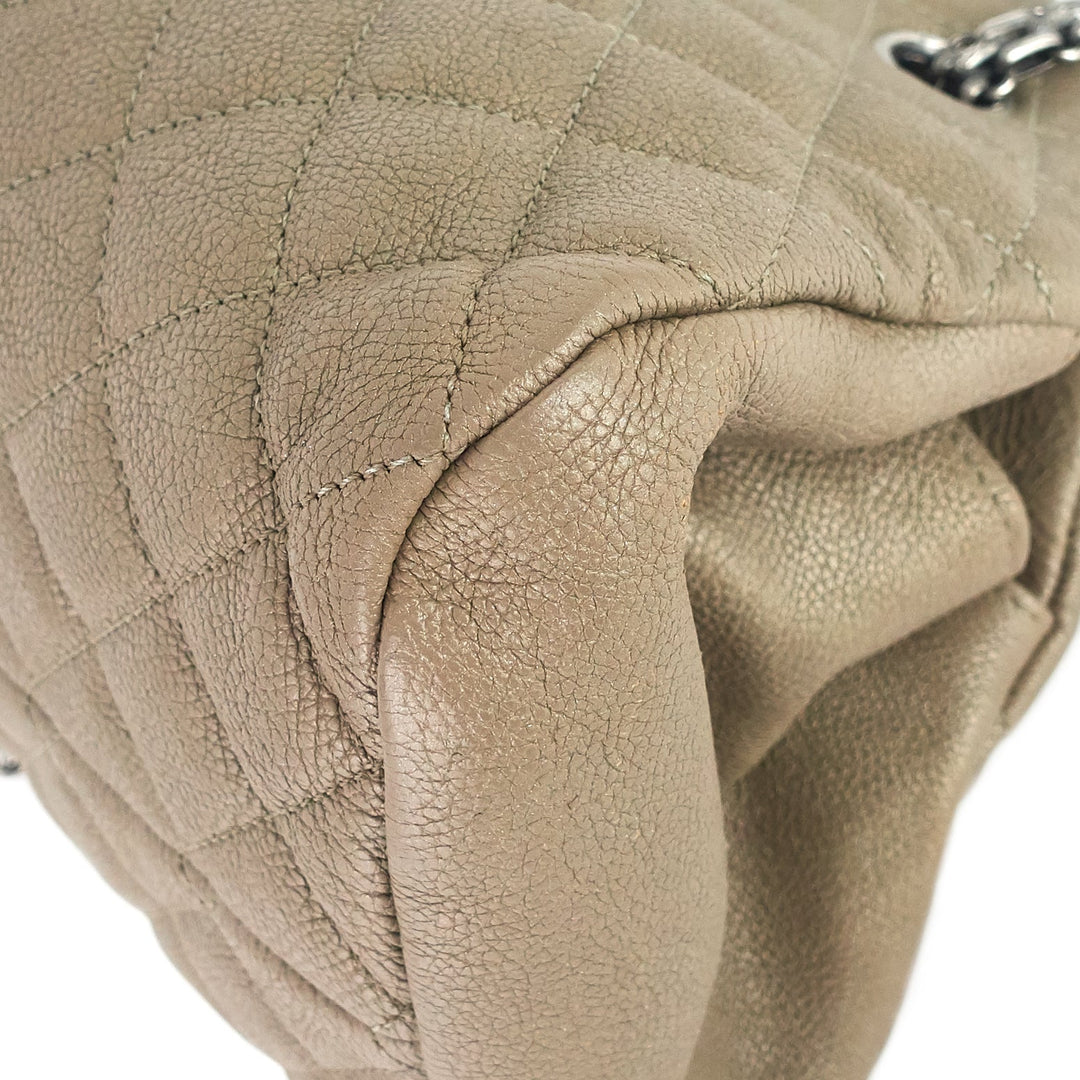 just mademoiselle medium caviar leather bowler bag
