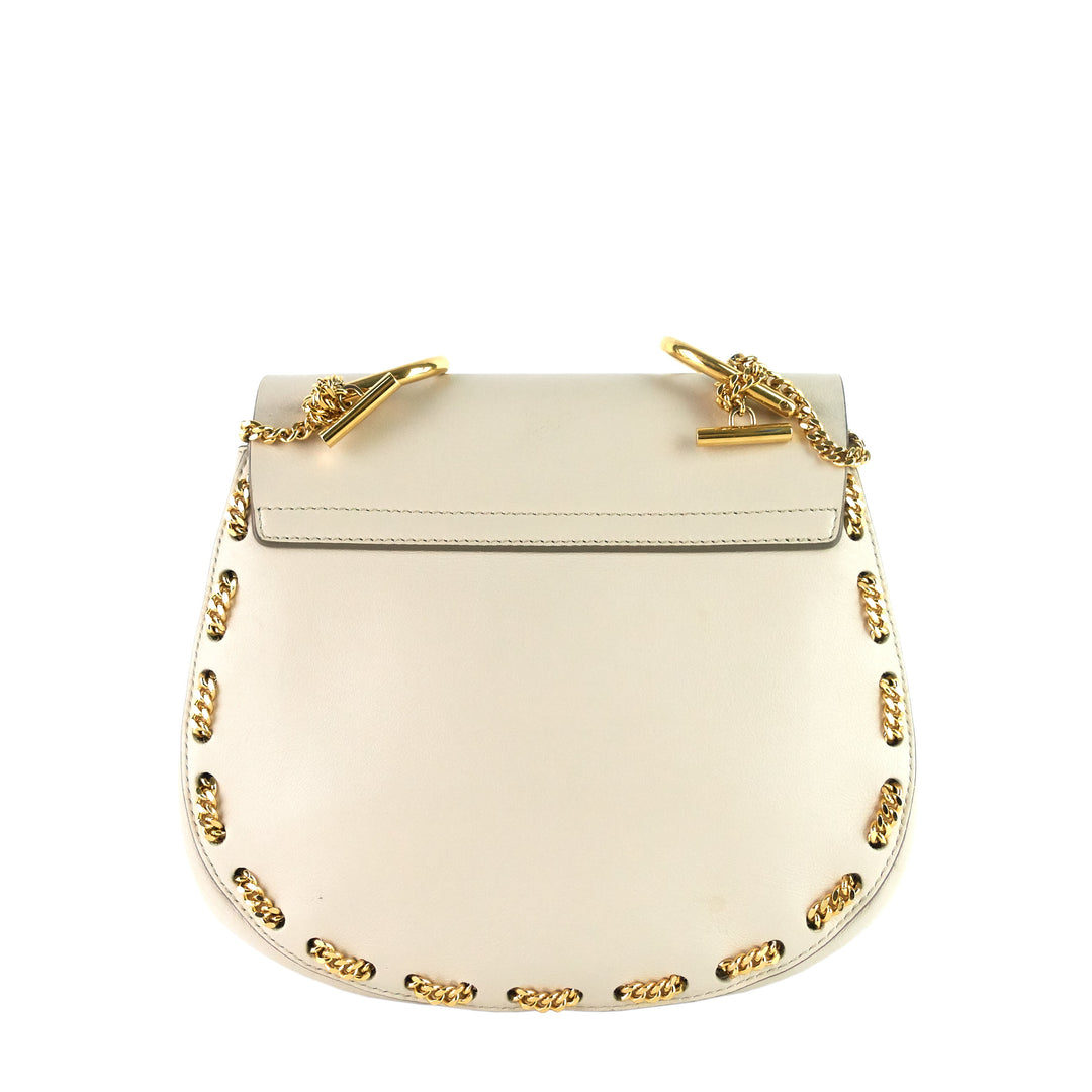drew embellished medium calfskin leather bag