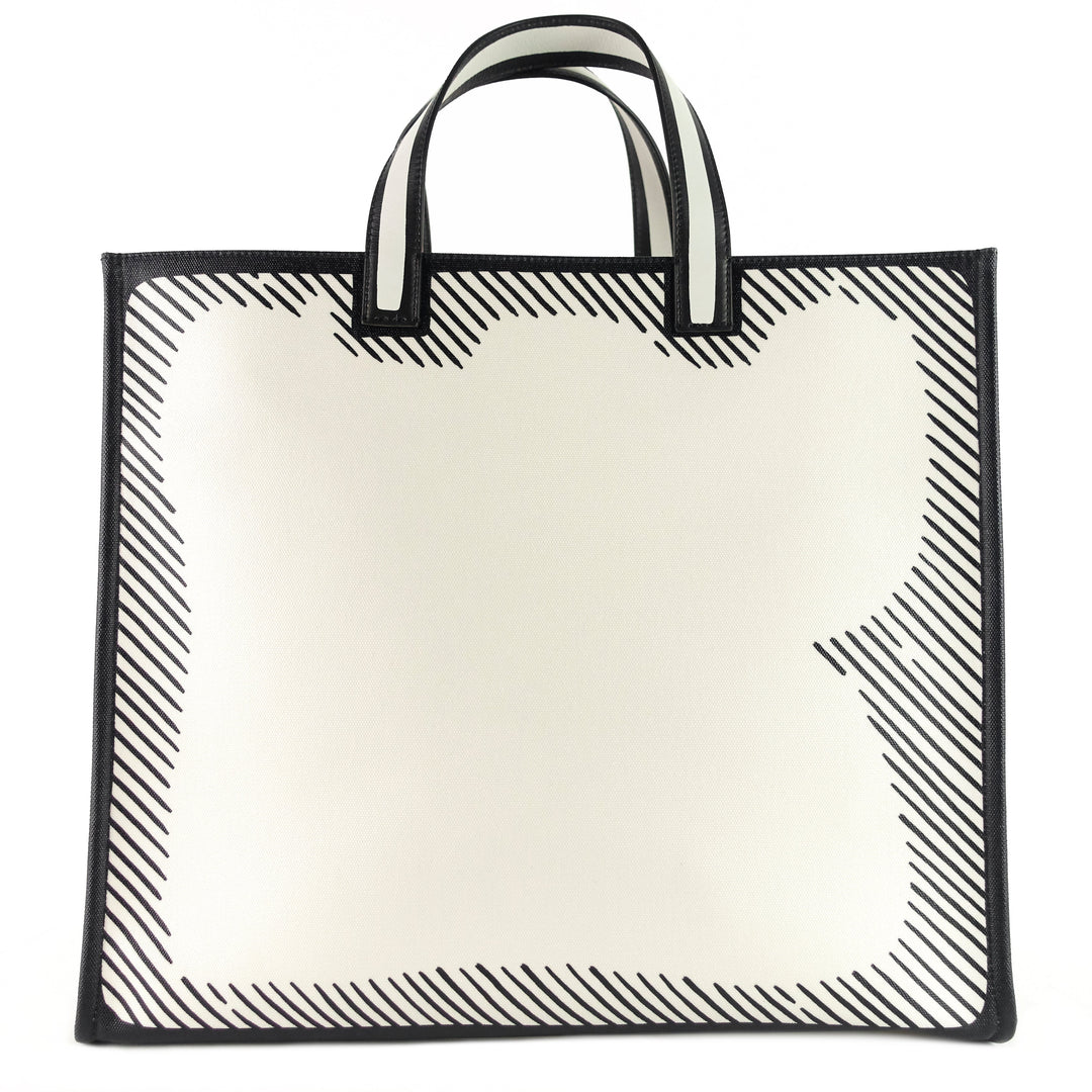joshua vides coated canvas tote bag