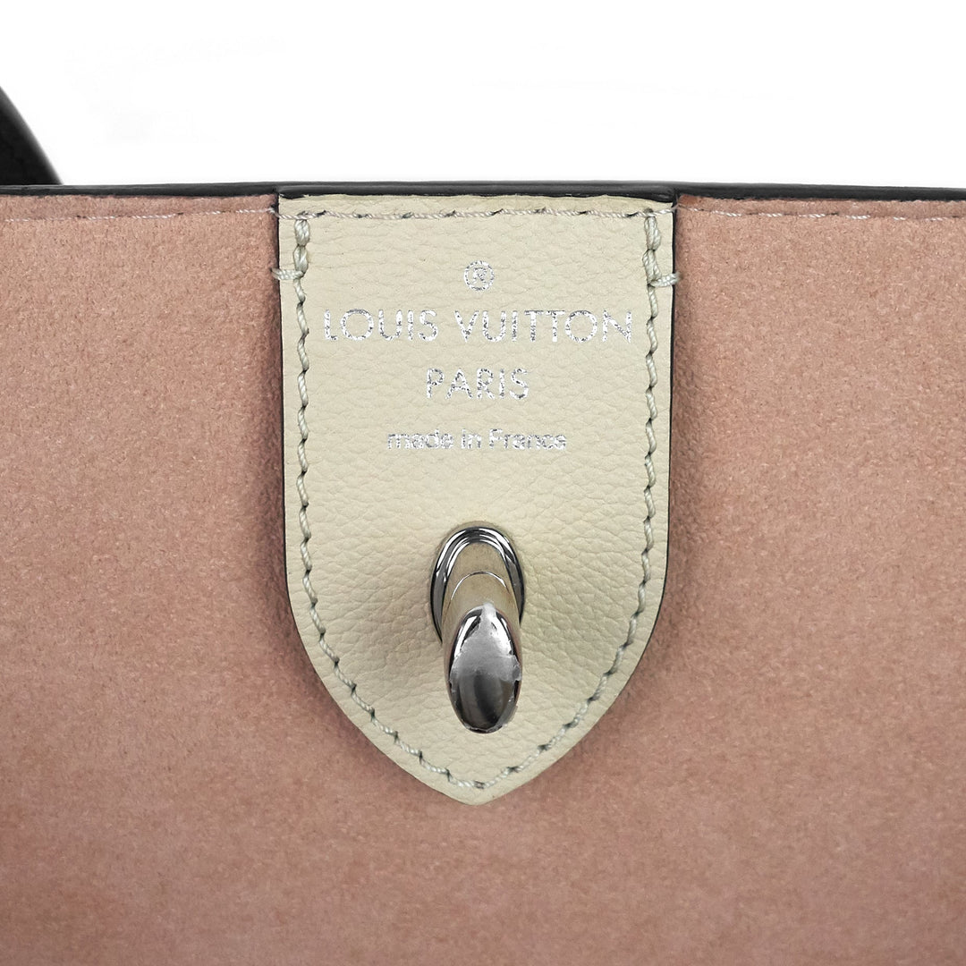 lockme cabas calfskin leather tote bag