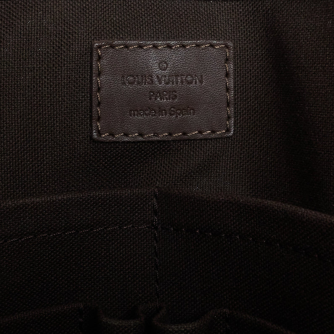 tadao pm damier infini leather tote bag