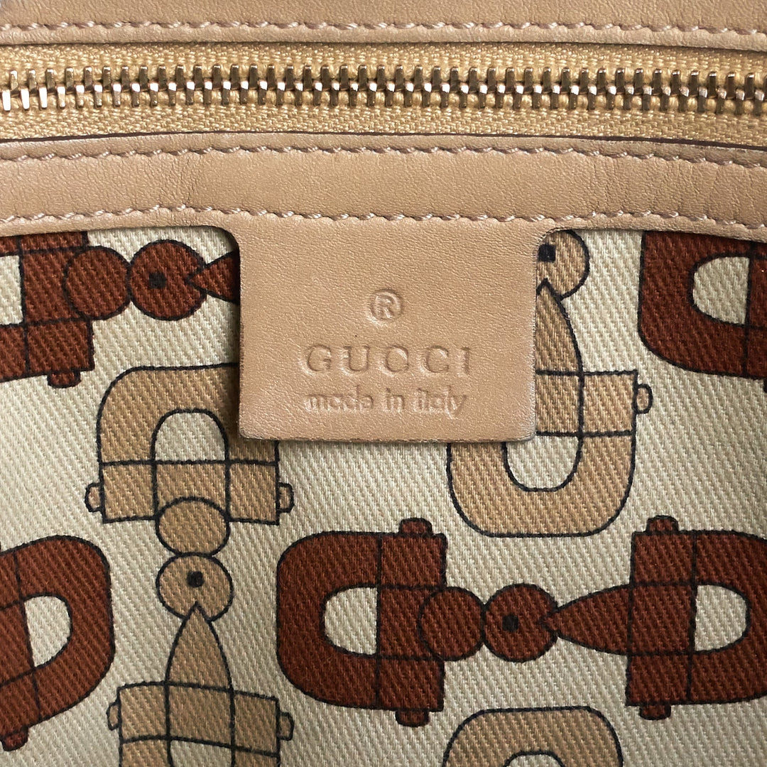 britt guccissima leather tote bag