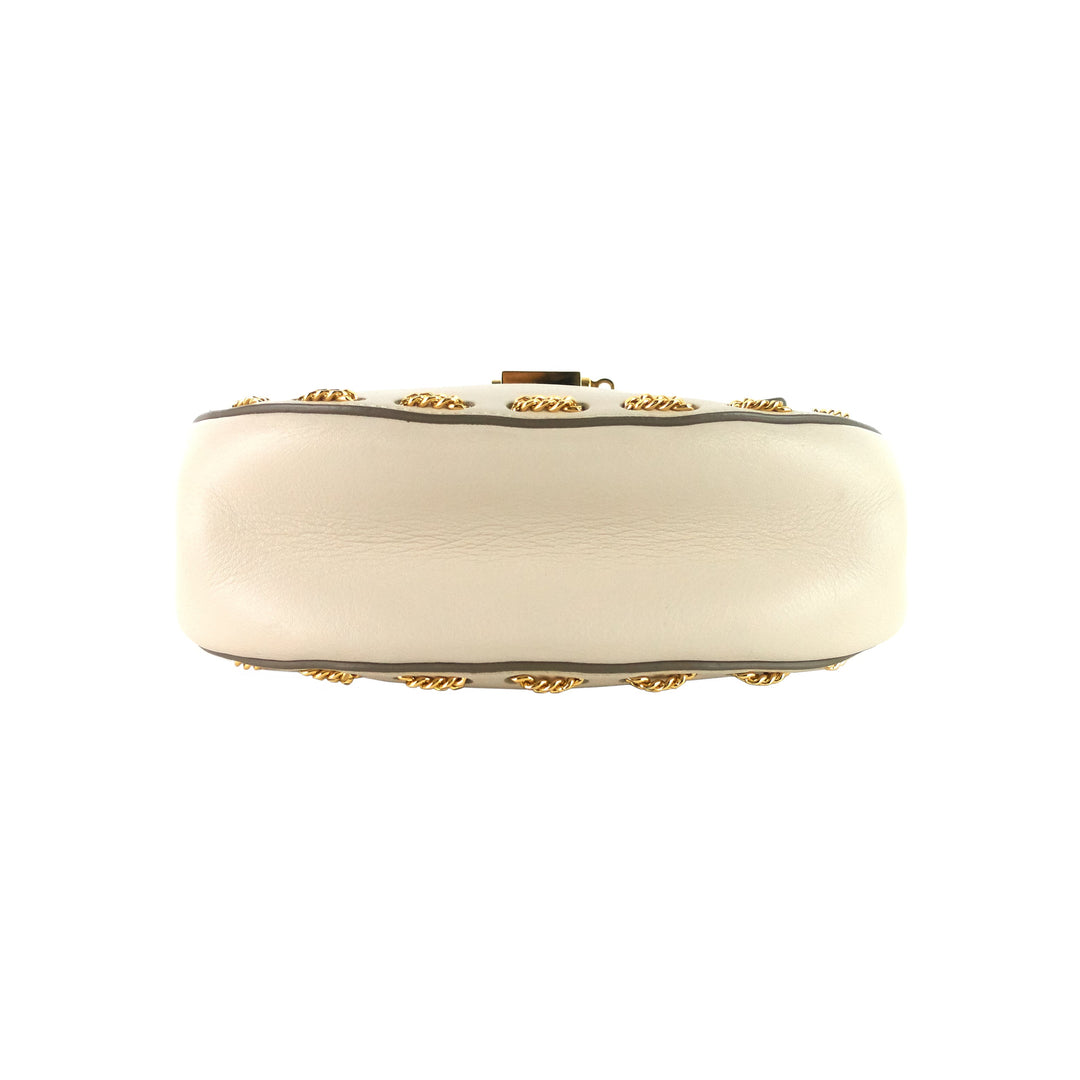drew embellished medium calfskin leather bag
