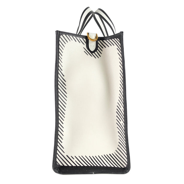 joshua vides coated canvas tote bag