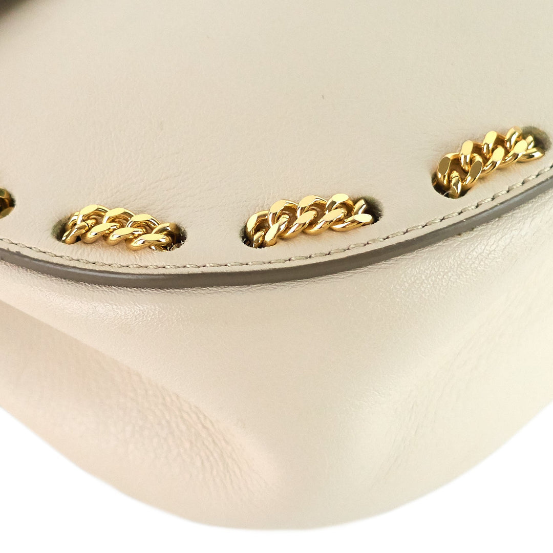 drew embellished medium calfskin leather bag