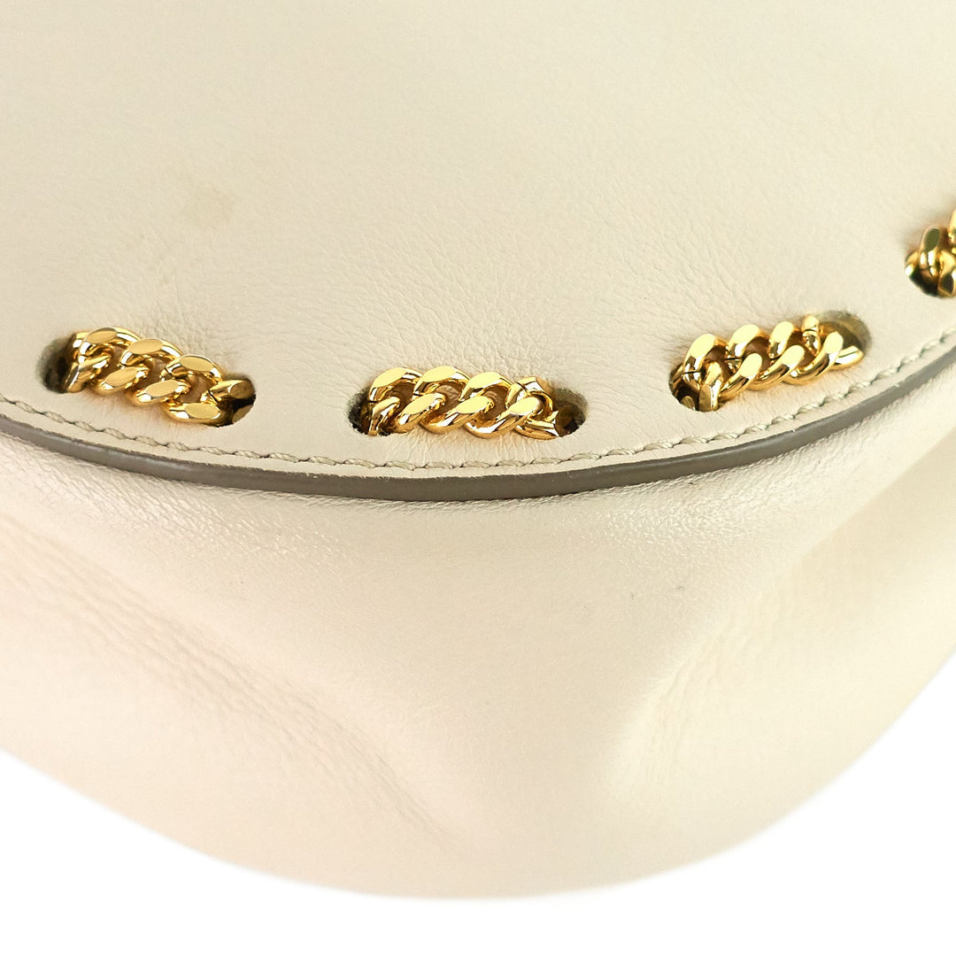 drew embellished medium calfskin leather bag