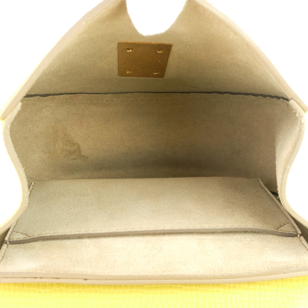 Drew Mini Bi-Colour Leather Bag