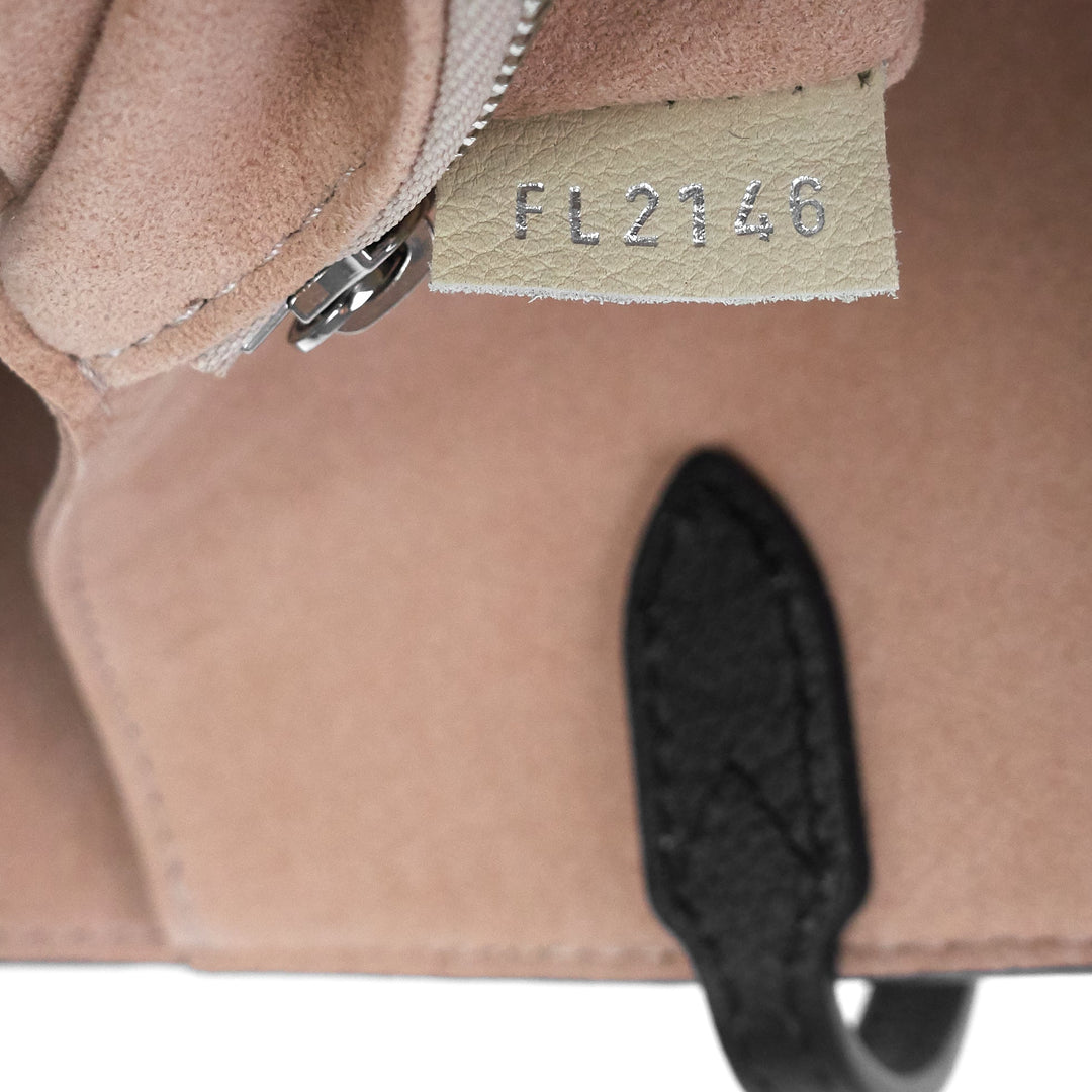 lockme cabas calfskin leather tote bag