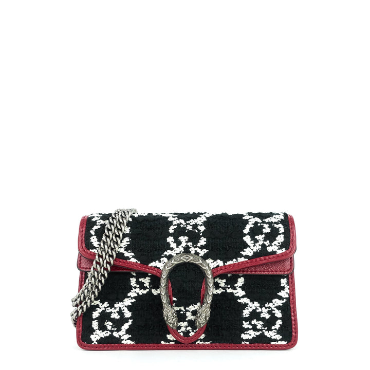 dionysus super mini tweed crossbody bag