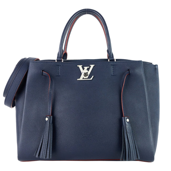 LockMeTo MM Calfskin Leather Handbag