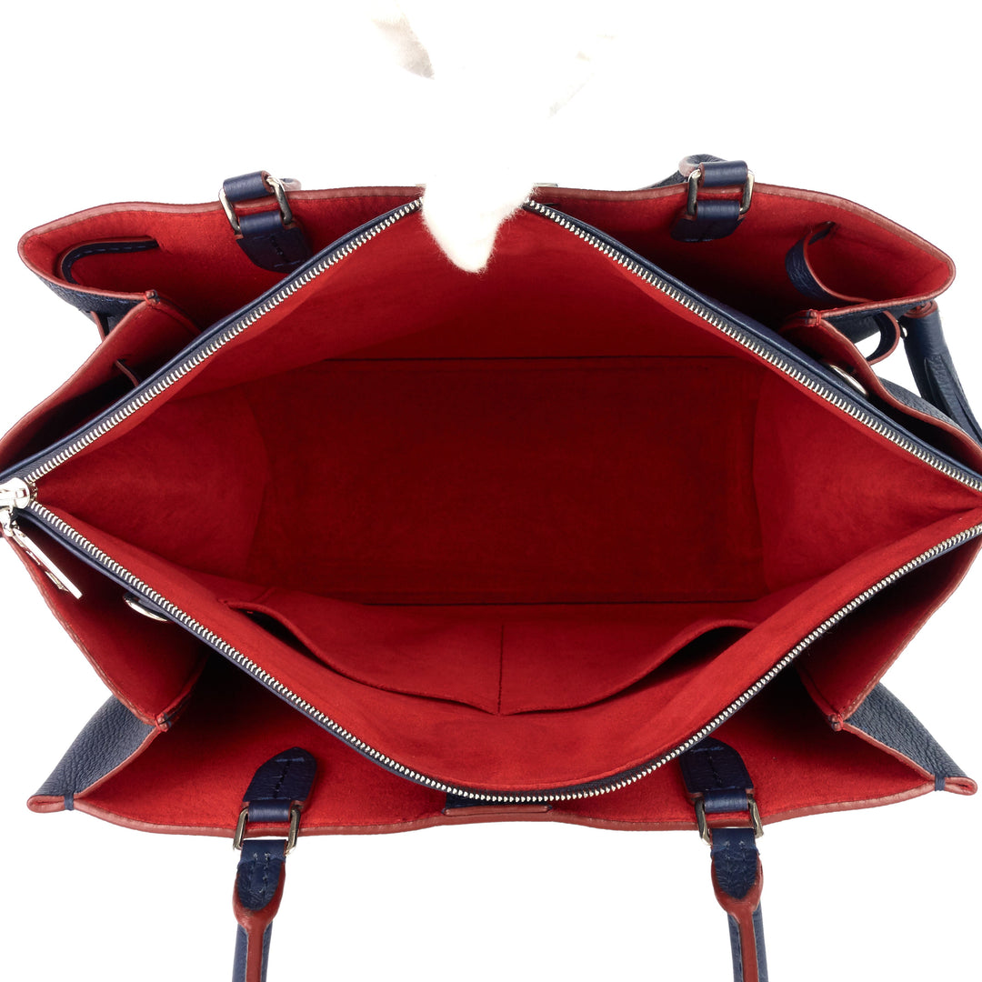 LockMeTo MM Calfskin Leather Handbag