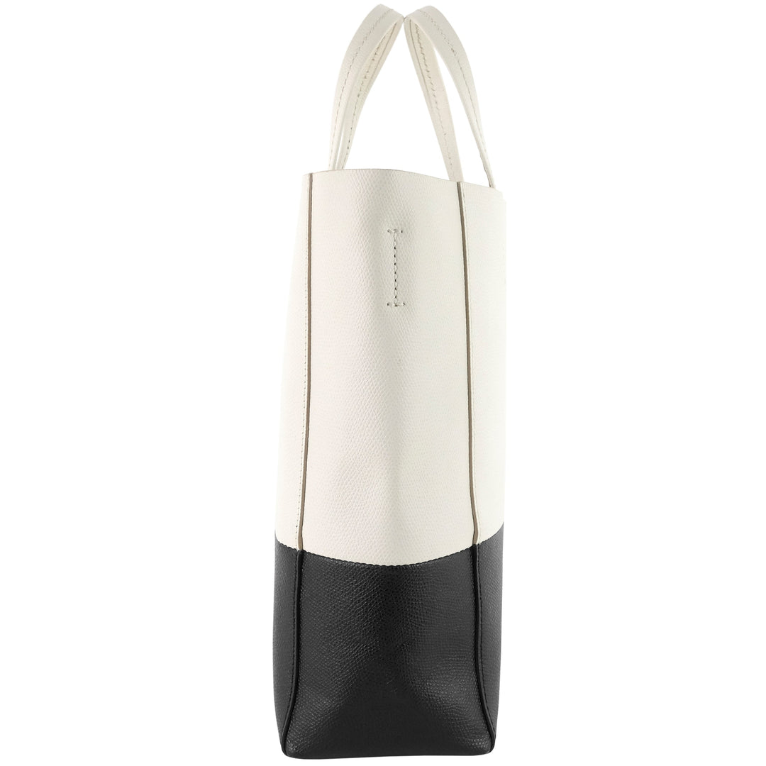Vertical Cabas Small Bicolour Tote Bag