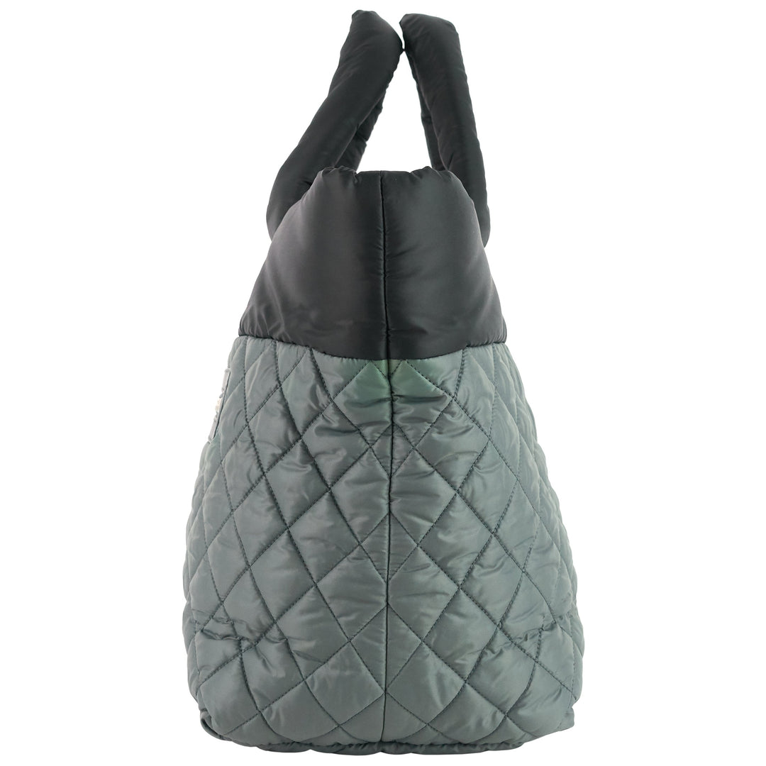 Coco Cocoon Bicolour Nylon Tote Bag