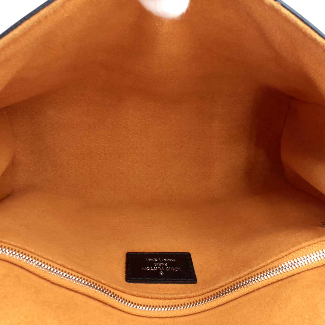 Pochette Grenelle Black Epi Leather Bag