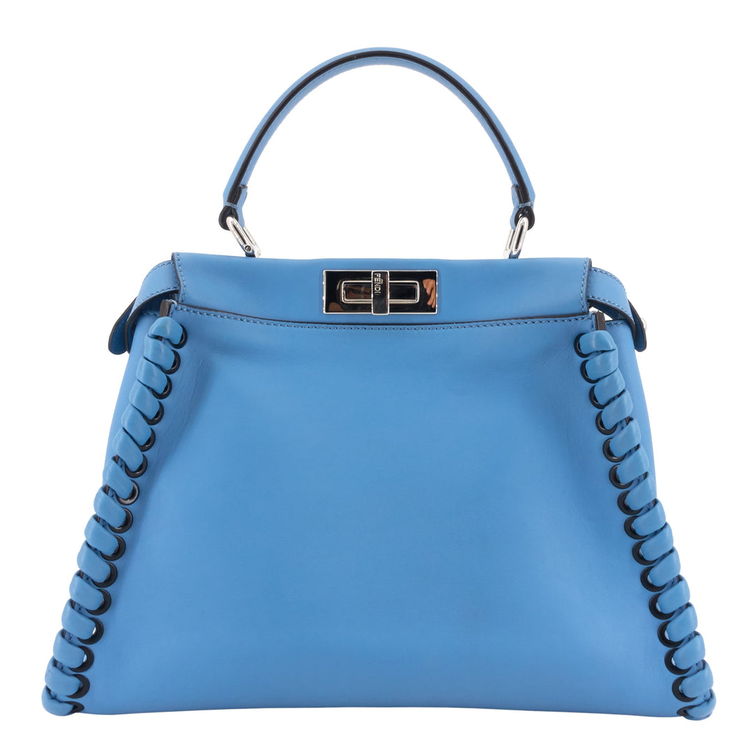 Peekaboo Medium Whipstitch Leather Bag