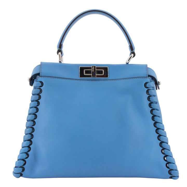 Peekaboo Medium Whipstitch Leather Bag