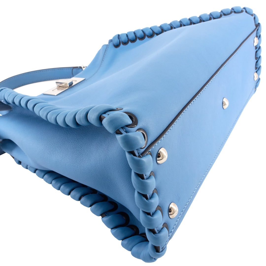 Peekaboo Medium Whipstitch Leather Bag