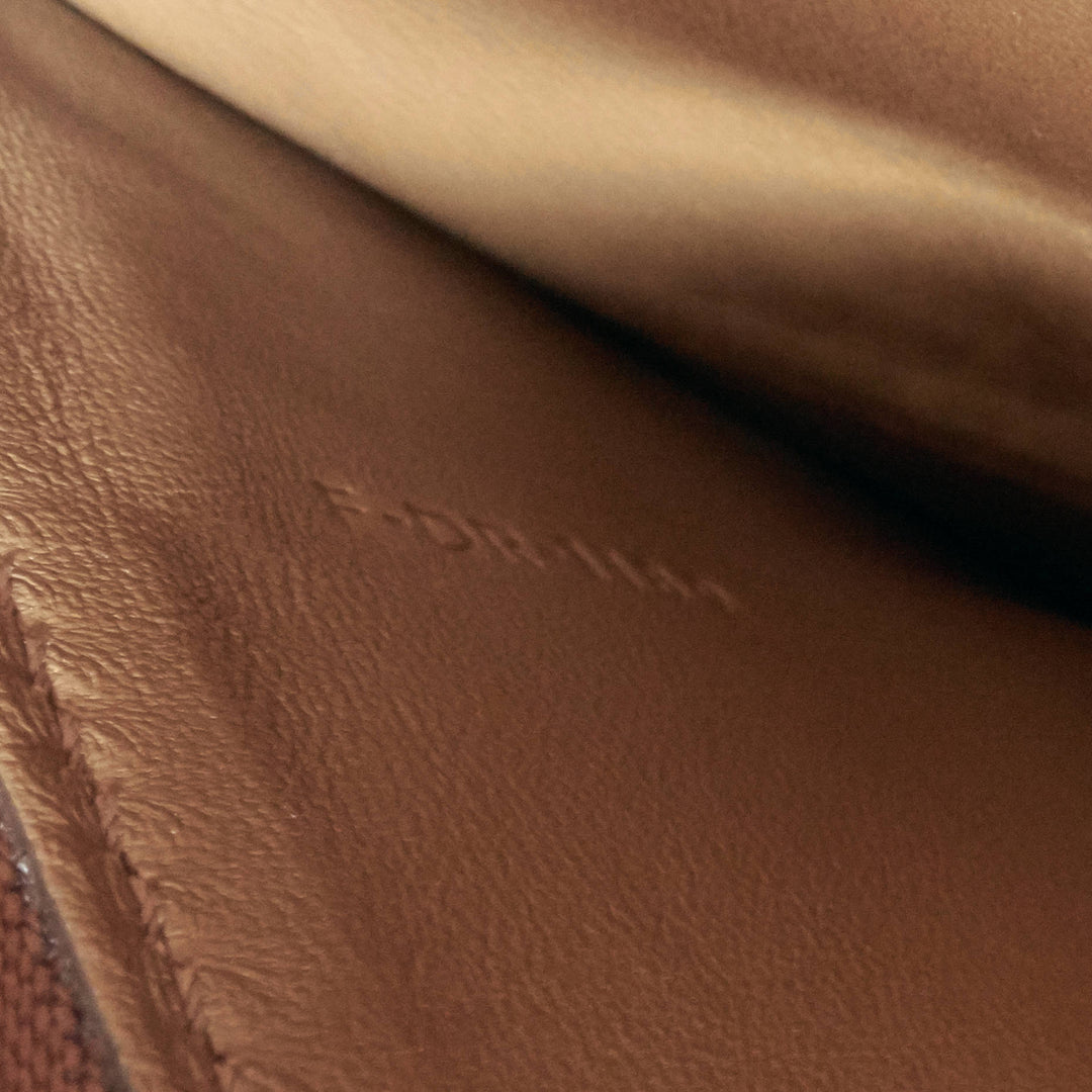 Classic Box Flap Medium Calfskin Leather Bag