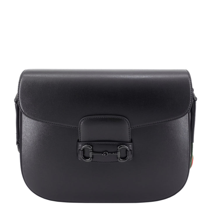 Horsebit 1955 Large Monochrome Azalea Leather Bag