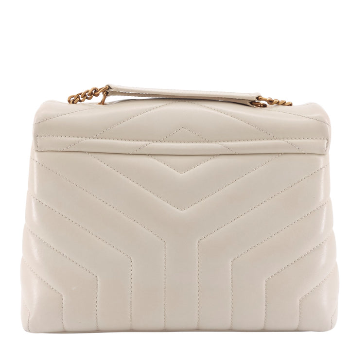 Loulou Small Chevron Leather Bag